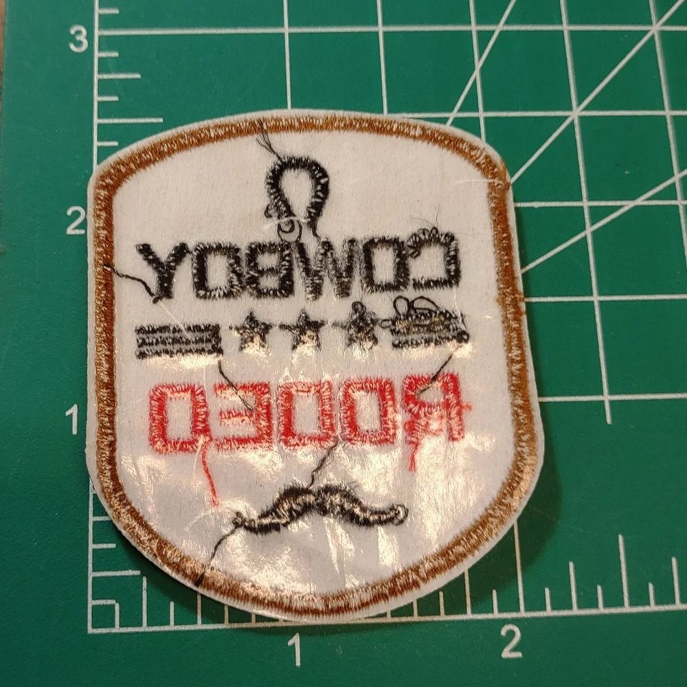 2/$10 Cowboy Rodeo Patch - Picture 2 of 3